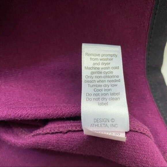 Athleta Sentry Drawstring Hoodie in Maroon Women Size XXS - Picture 10 of 11